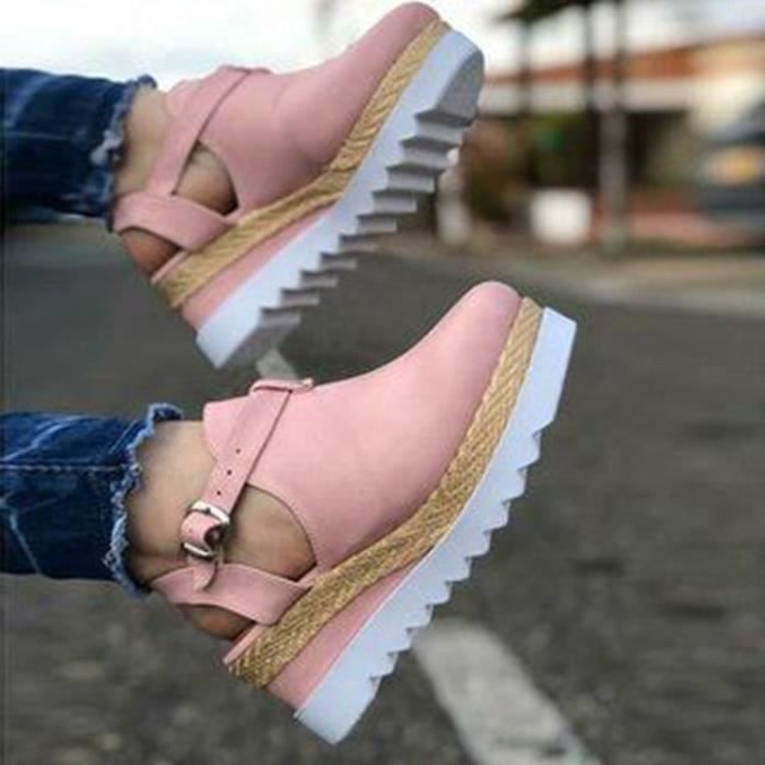 Cdiscount sandales top femme compensees