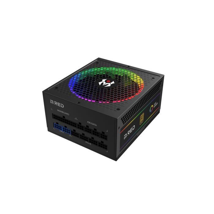 MRED MRR-850A-B 80+ Alimentation PC 850W Noire Gold - Cdiscount