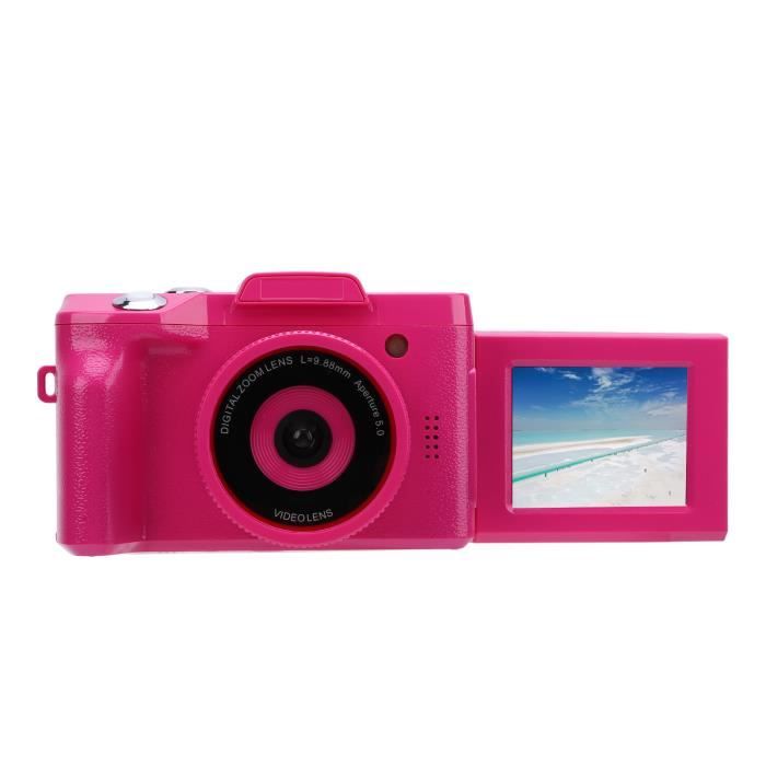 Appareil Photo Numérique 16MP 1080P - Zoom Numérique 16x, Écran 2,4 Pouces, Anti-Secousse - Compact, Idéal Voyages