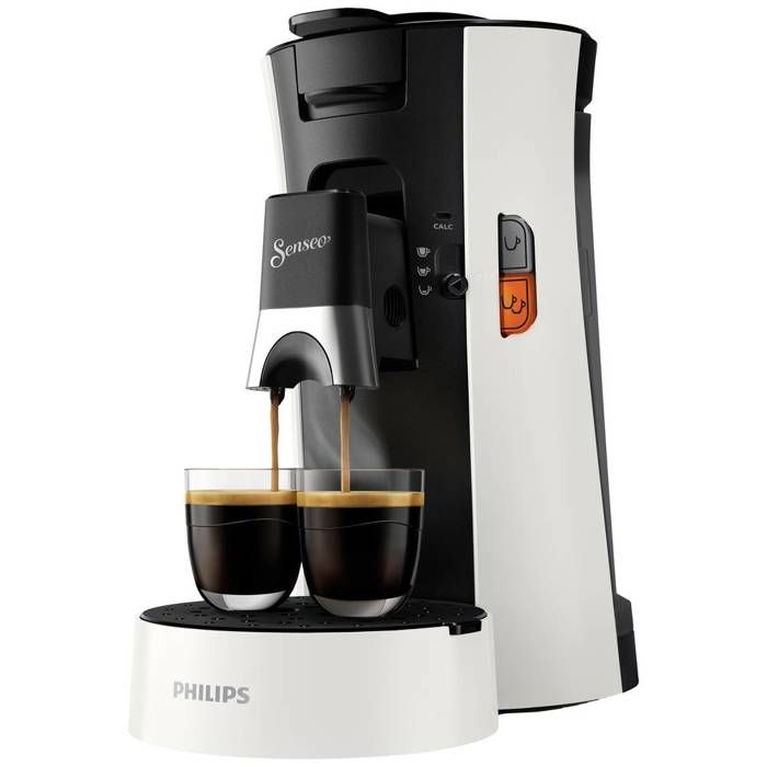 Machine à café à dosettes Philips Home SENSEO Select CSA230/00 blanc - Philips