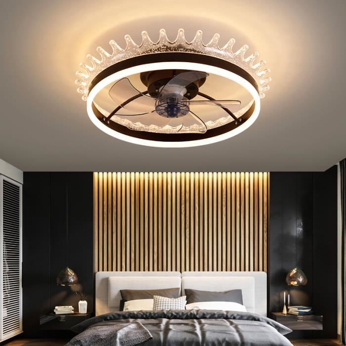 plafonnier led moderne, 32w lampe de plafond, luminaire plafonnier 2500lm pour salon, cham