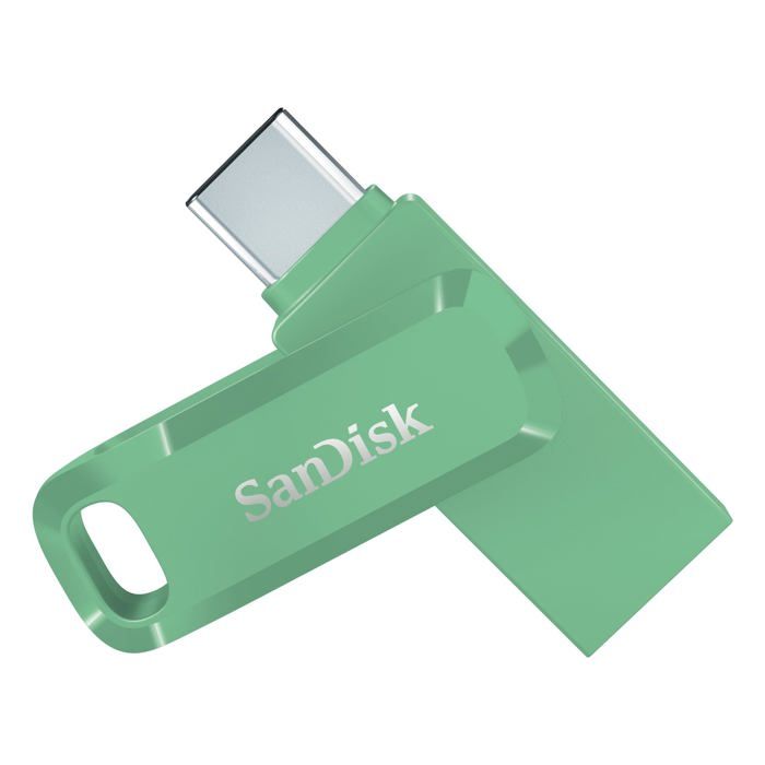 Clé USB - SANDISK - Ultra Dual Drive Go USB-C Absinthe 128GB - USB-C - 128 Go - Vert