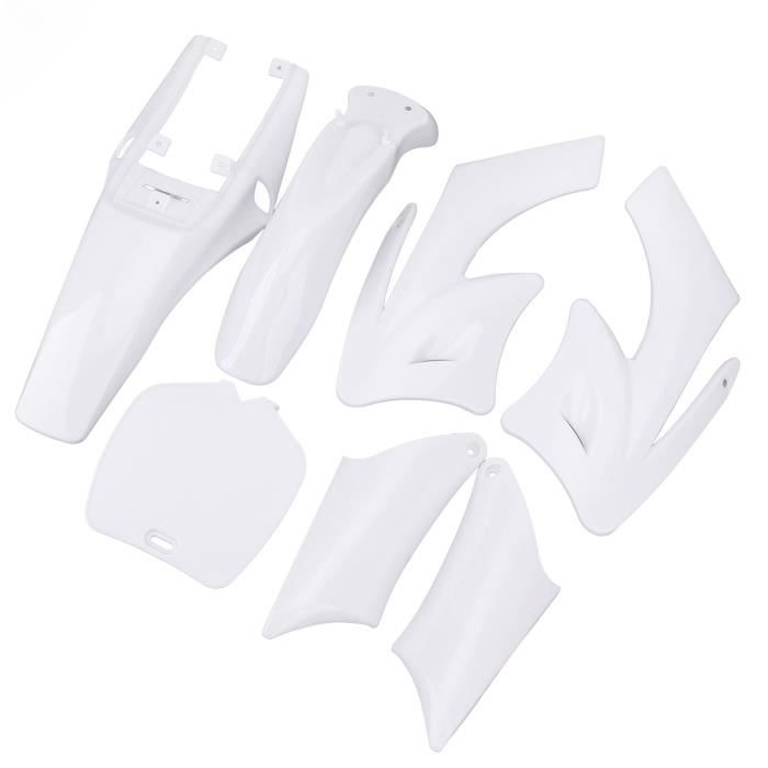 Kit Carénage Complet En Plastique ABS Pour Yamaha PW80 - Garde-boue, Réservoir, Siège - Bleu/Noir