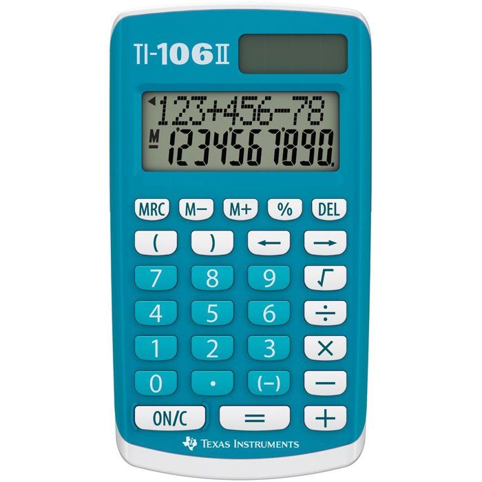 Calculatrice Ti 106 Ii Texas Instruments La Calculatrice