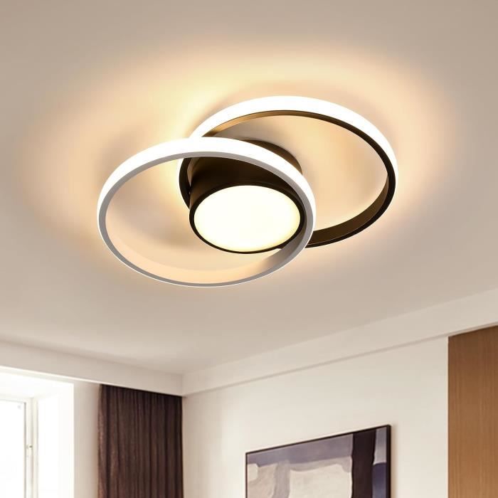 Plafonnier LED Moderne, Lampe de Plafond Ronde 42W 3500LM, Lustre