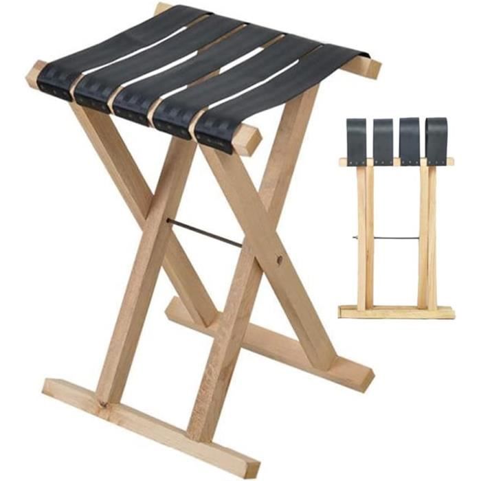 Tabouret / Pliant de camping - vintage années 1950