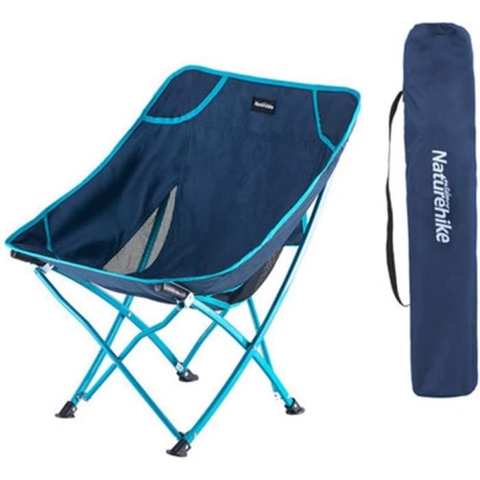 Chaise De Plage VW T1 Combi – Pliable, 56×61×70 Cm, Toile Oxford 600D, Bleu, Sac De Transport Inclus