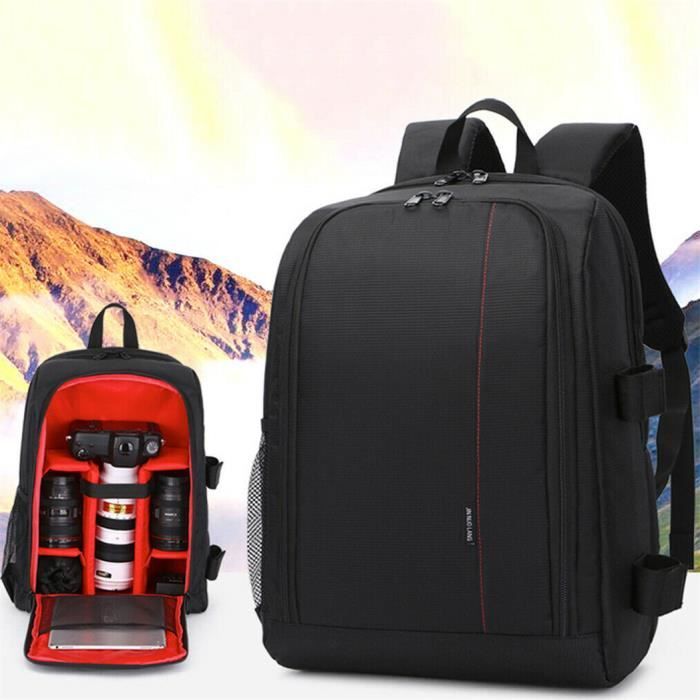 UNHO Sac à Dos pour Appareil Photo avec Compartiment pour Ordinateur Portable 15 pouces