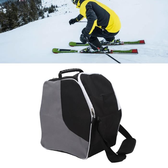 Housse à chaussures de ski Noir / Gris , Sac Boot Bag Mountain YESMAEFR