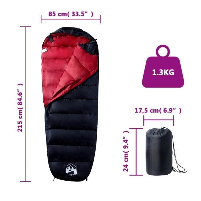 Sac de couchage Millet Baikal 1100 Long - Achat de sacs de couchage