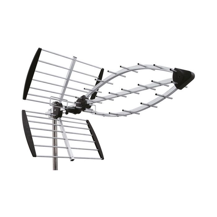 Antenne TNT - WISI - EB597LTE - Réjection LTE 700 MHz - Gain 135 dB - Assemblage facile