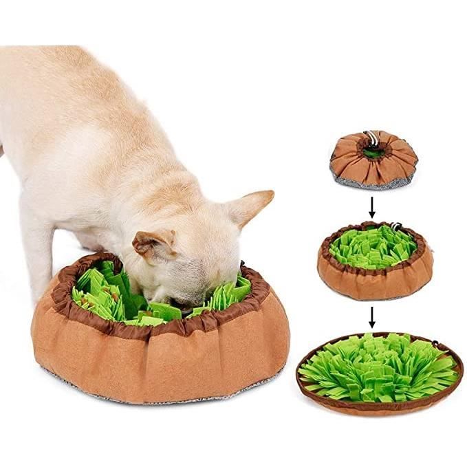 Meilleurs prix pour XJYDNCG Snuffle Mat pour Chiens, Tapis de Fouille Chien, Snuffle Mat Chien,Chien Snuffle Tapis (Vert)