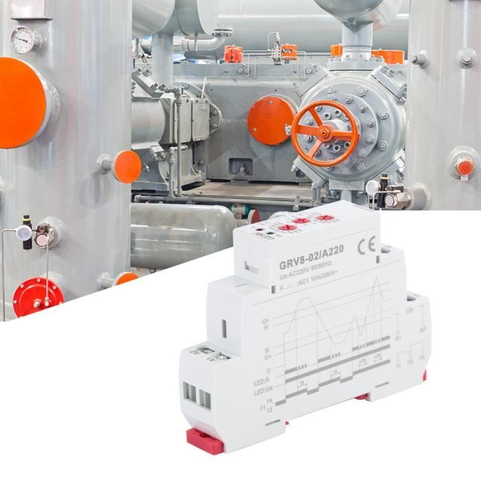 Module: relais de surveillance de tension; DIN; SPST-NO; 1÷5s; CAM-01 Module: relais de surveillance de tension; DIN; SPST-NO; 1÷5s; CAM-01