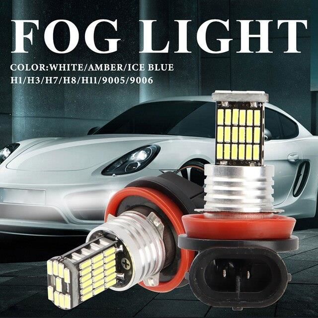 2x Barres LED 9 LED - Feux De Jour / Brouillard - 12V - 320-400LM - Étanches IP67