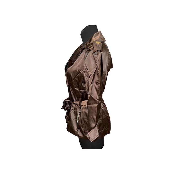 Veste Ceinturée Zara - Style Manteau Recoat - Taille XS Vert