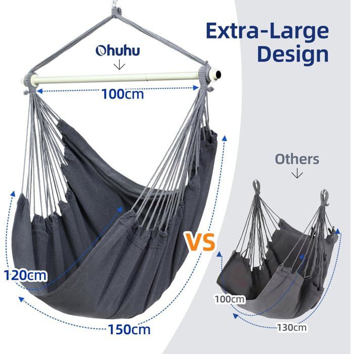 Corde De Hamac Réglable Camouflage – Suspension Pour Balançoire, Fauteuil Suspendu Et Jeux Extérieurs, Longueur 221 Cm
