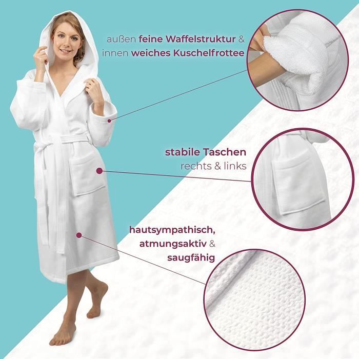 Peignoir de deals bain luxe