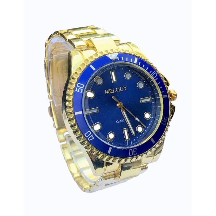 Montre homme sales couleur or