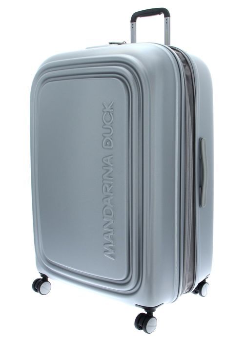 MANDARINA DUCK Logoduck Cabin Expandable Trolley XL Silver