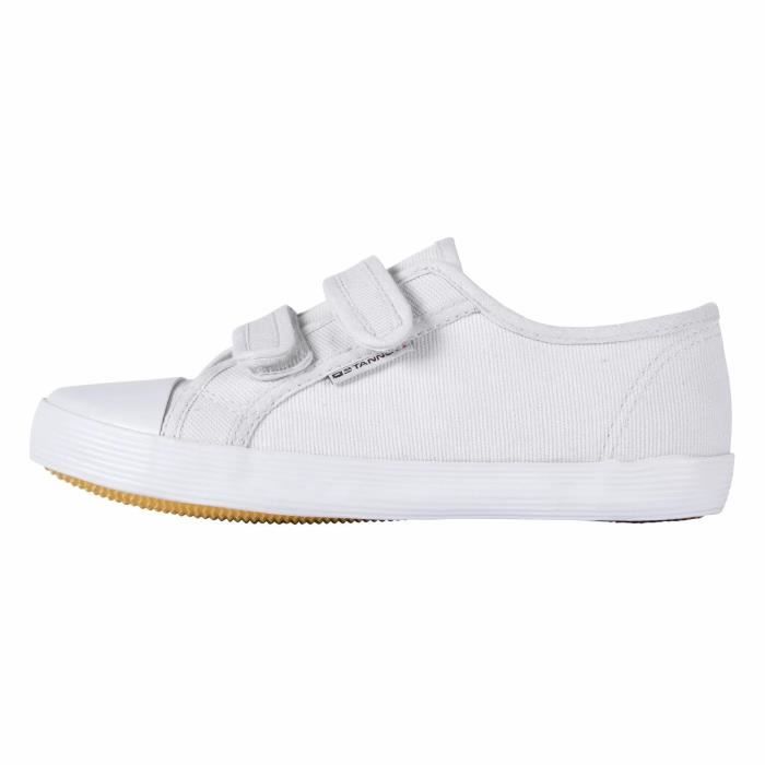 Chaussures de gymnastique indoor en toile enfant Stanno Velcro white 38 Cdiscount Sport