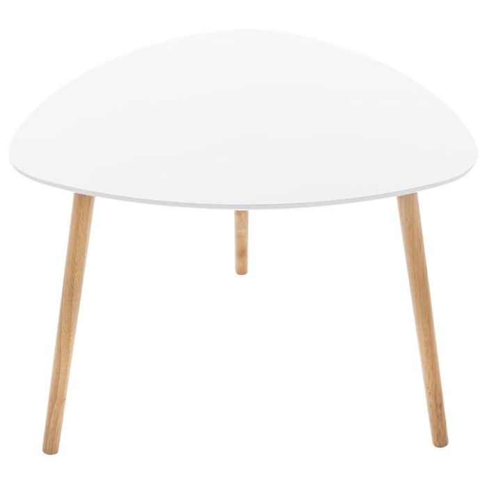 Atmosphera Set De 2 Tables Basses Gigognes Mileo – Effet Noyer, Design Scandinave Élégant & Pratique