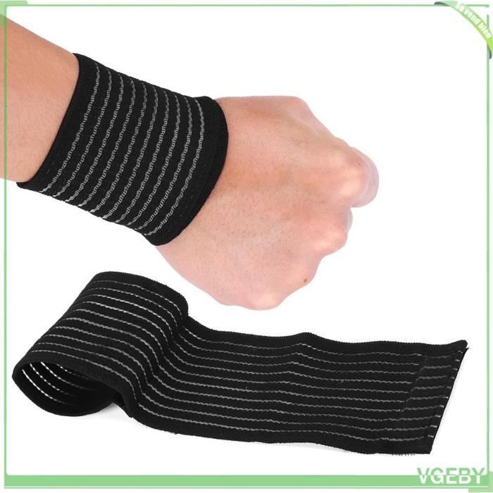 SOLUSTRE – Paire De Protège-poignets Fins, Respirants, élastiques Blancs – Anti-transpiration, Confortables Pour Yoga, Sport, Plein Air