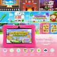 Tablette pour Enfants - Veidoo - 7'' Android - 2 Go RAM - 32 Go ROM - Contrôle Parental - Éducative (Rose)-2