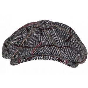 Béret Homme Réglable - Casquette Plate Style Gavroche Rétro - Coton/polyester - Pour Automne Hiver - Tour De Tête 56-61 Cm - Décontracté