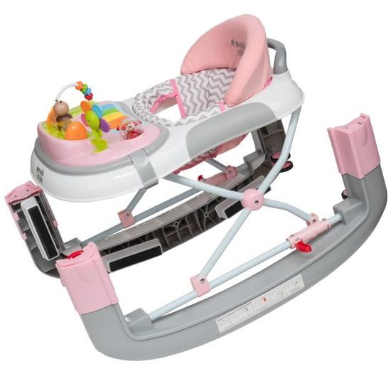 Trotteur Bébé 3 En 1 Ib Style - Balançoire, Aide à La Marche, Table Jeu Avec Lumières Et Sons - Certifié EN 1273:2020
