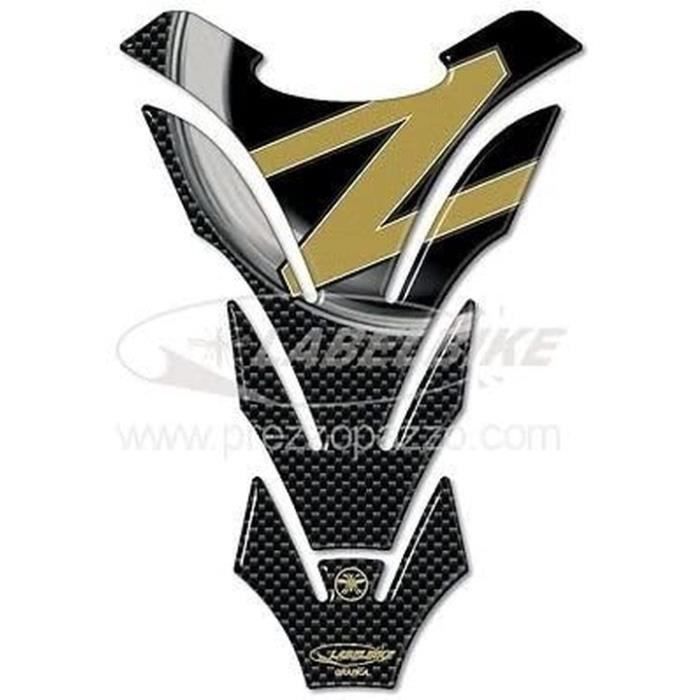 Protège-Réservoir Adhésif Résine 3D Compatible Kawasaki Z750 V2 - Protection Réservoir Moto