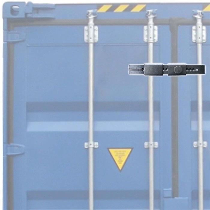 Cadenas antivol antivol de verrouillage réglable de 239 à 315 mm (40 mm) en  acier inoxydable Serrure de porte Camion pour conteneurs, semi-remorques