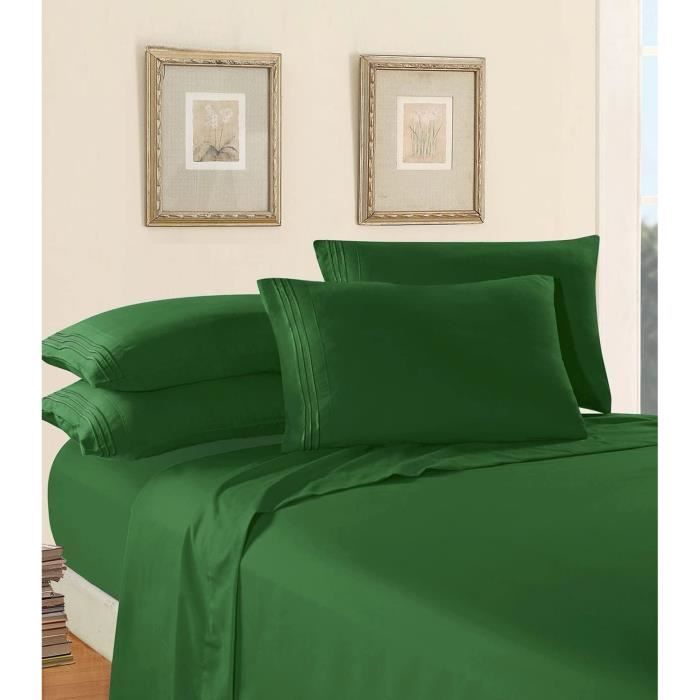 ensemble drap Luxor en coton égyptien - Blanc | QE Home