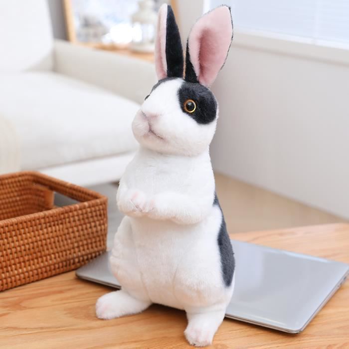Lapin fou effrayant lapin gothique effrayant animal en peluche mignon horreur redoutable lapin poupée lapin en peluche fou halloween jouets en peluche