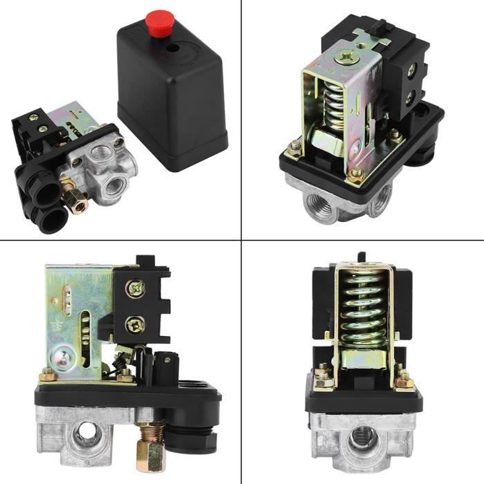 Interrupteur De Pression Pour Compresseur D'air 175 Psi – Neuf Sous Emballage, 4 Ports