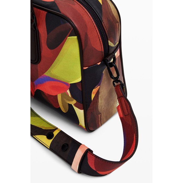Sac à Main Bandoulière Desigual Leiria Pizzicato - Design Coloré Tutti Fruti, Plusieurs Compartiments