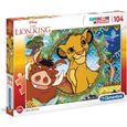 Puzzle - CLEMENTONI - Le Roi Lion - 104 pièces - Pour enfants de 6 ans et plus-0
