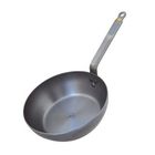 DE BUYER Poêle paysanne Mineral B Element - 28 cm - Acier - Tous feux dont induction
