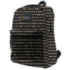 Sacs à dos - National Geographic - Zwart-Wit print - 42 cm -25 Liters. Fait depolyester
