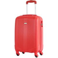 Valise Taille Cabine 55cm -Alistair "Airo" Abs - Rouge