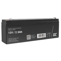 GreenCell®  Rechargeable Batterie AGM 12V 2,3Ah accumulateur au Gel Plomb Cycles sans Entretien VRLA Battery étanche Résistantes