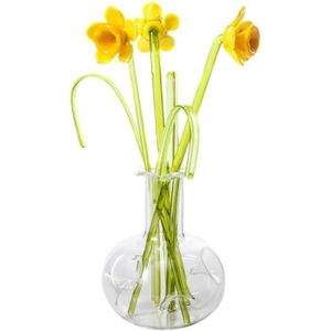 VASE - SOLIFLORE Fleurs Artificielles (Jonquilles, Coquelicots, Etc