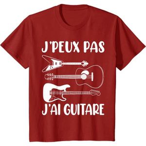 INSTRUMENT DE MUSIQUE Je Peux Pas J'ai Guitare Cadeau Musicien.[Z2993]