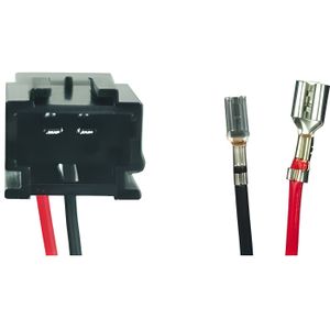 Kit Montage Haut-parleur Adaptateurs Haut-parleurs Voiture AERZETIX Pour Audi A3/A4/A6/TT - Lot De 2 Pièce Auto