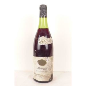 VIN ROUGE mercurey jean bonardière  rouge 1975 - bourgogne
