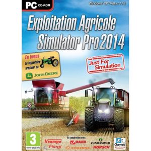 JEU PC Exploitation Agricole Simulator 2014 Pro Jeu PC