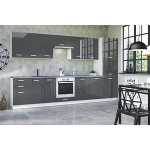 Meuble Haut De Cuisine Design 40 Cm Avec 1 Porte Coloris