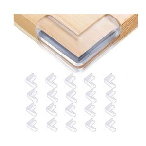 Reer Protection d'Angle pour table en verre - 4 Pack