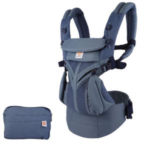 PORTE BÉBÉ Porte bébé 0-48 mois Perméabilité à l'air d'été bleu Multifonction Sac de rangement pratique Confort et sécurité mode unique