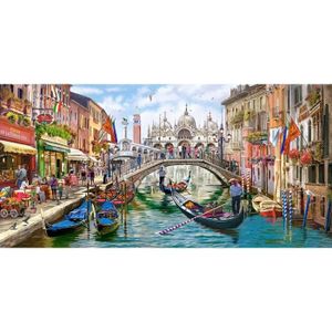 PUZZLE Puzzle 4000 pièces : Les charmes de Venise aille U