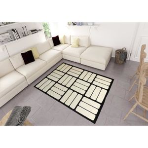Tapis Salon Bonita Art Abstrait Multicolore 120x170cm Debonsol